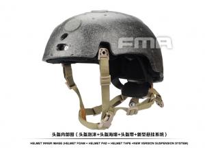 FMA New suspension and high level memory pad for Ballistic helmet  TB1050